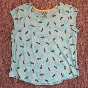 Le Tigre pineapple fruit tee